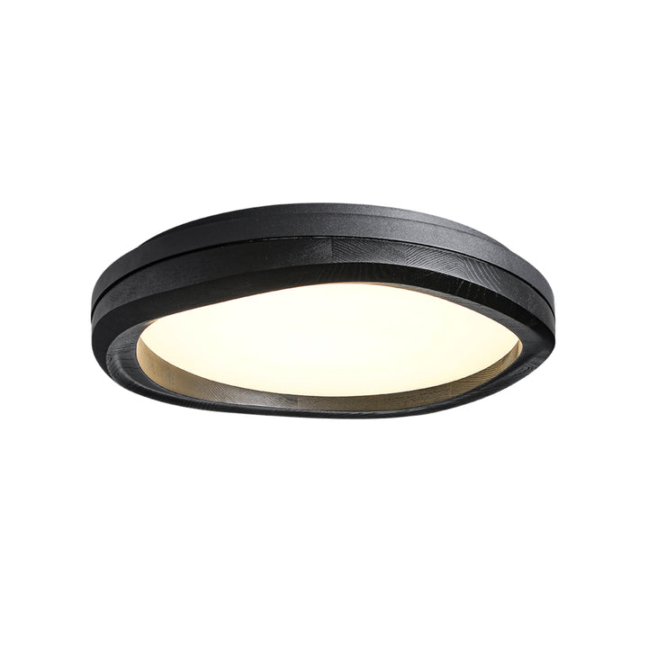 Timber Round Wood Ceiling Lamp - Vakkerlight