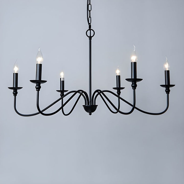 Timeless Gold Candle Chandelier - Vakkerlight