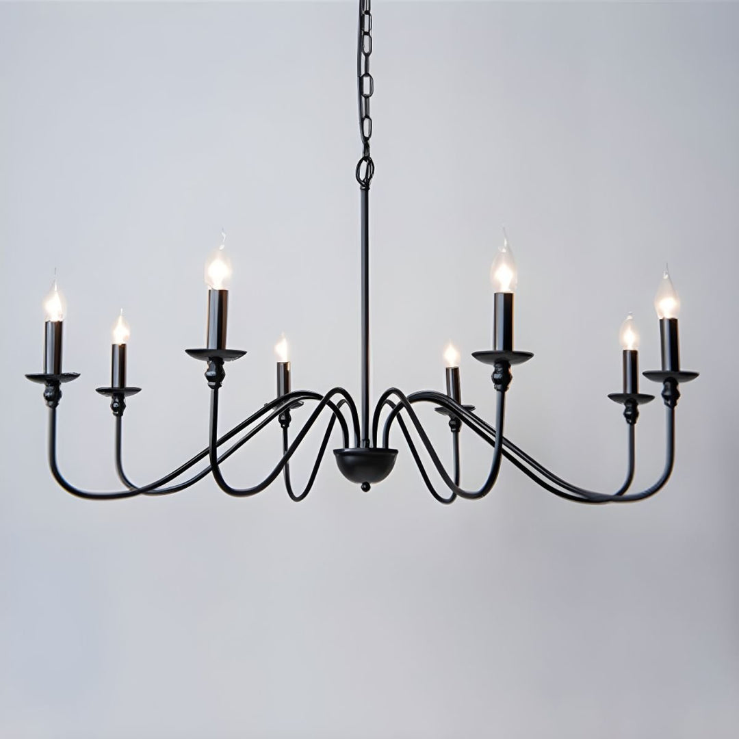 Timeless Gold Candle Chandelier - Vakkerlight