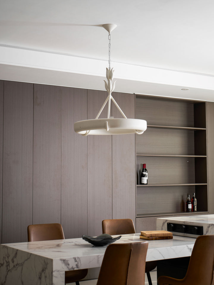 Tinsley Plaster Chandelier - Vakkerlight