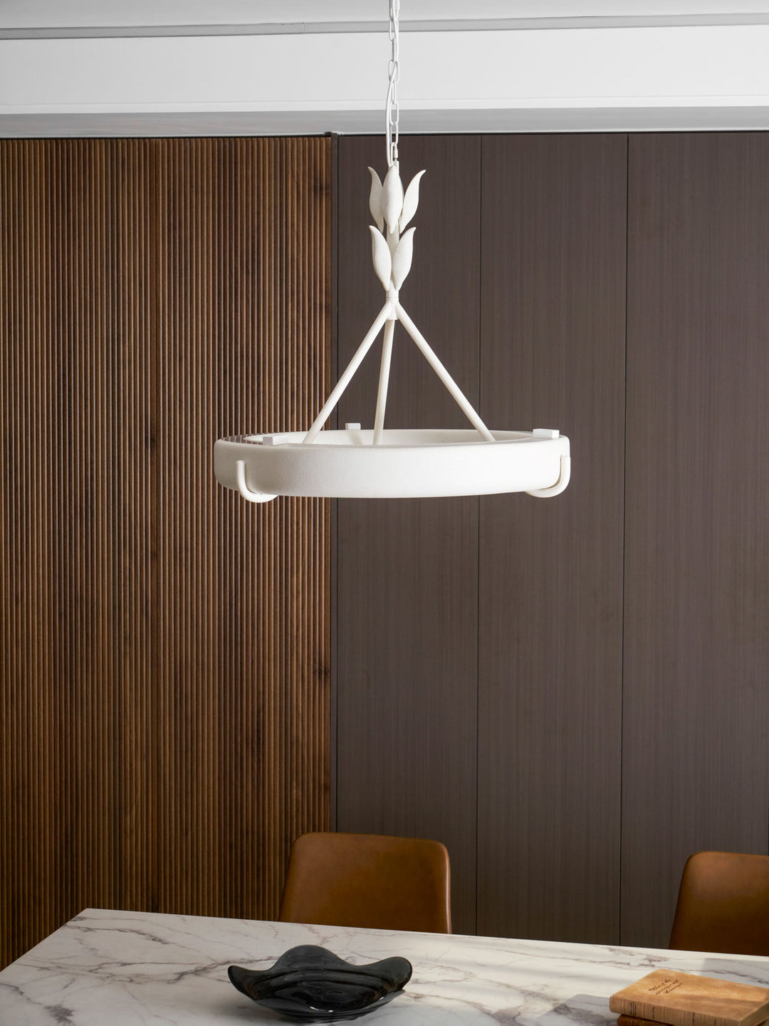 Tinsley Plaster Chandelier - Vakkerlight