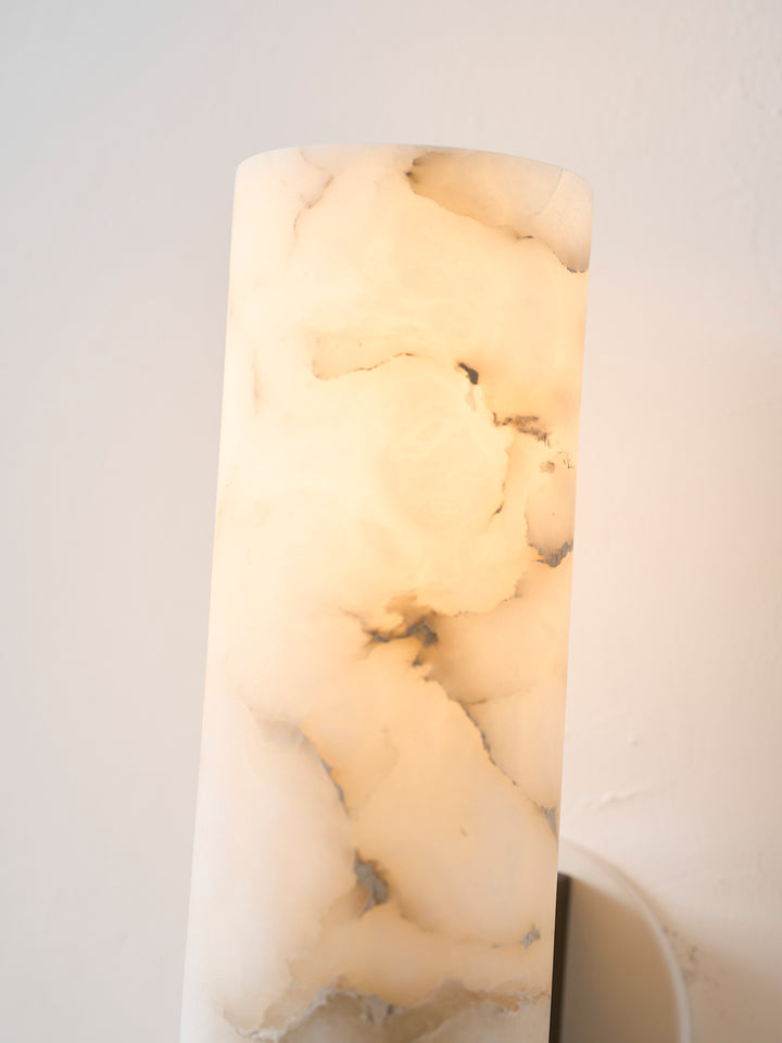 Torch Alabaster Sconce
