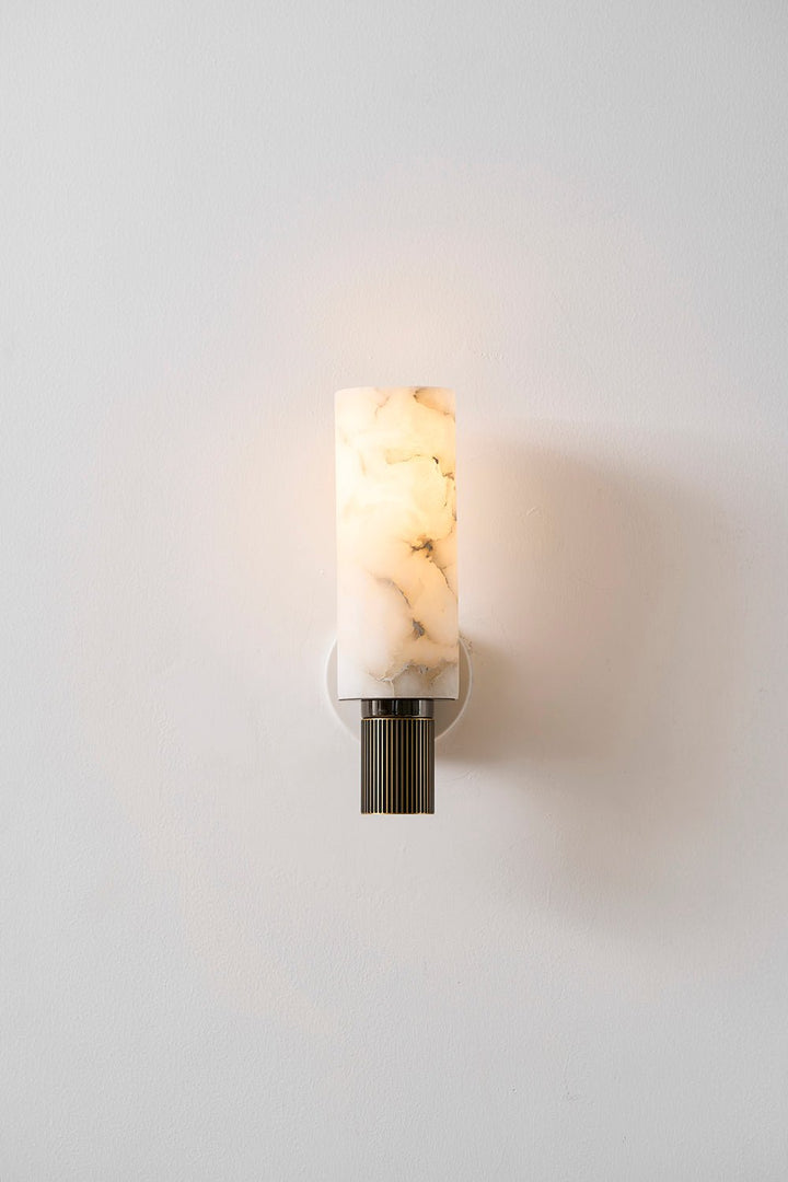 Torch Alabaster Sconce