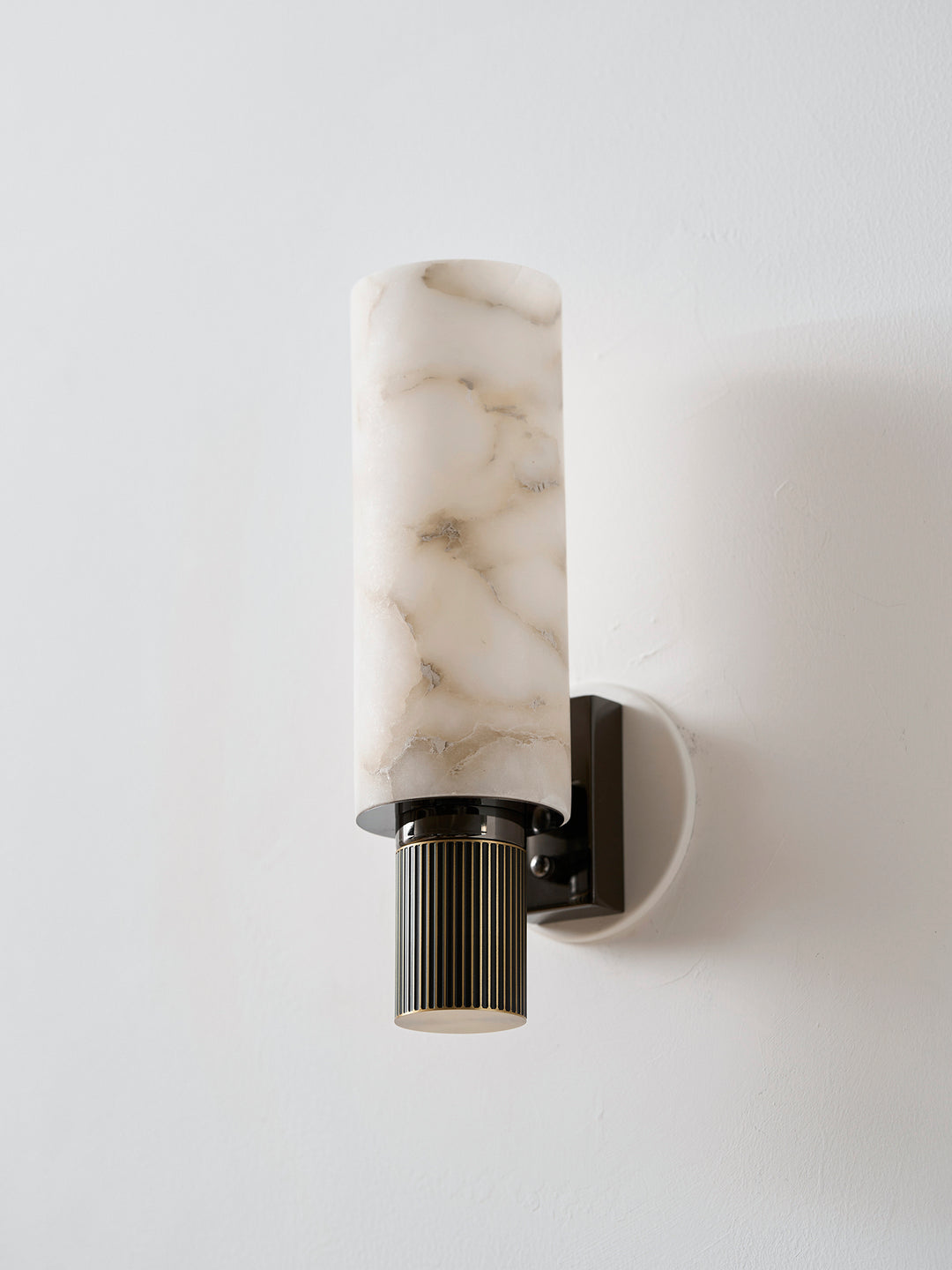 Torch Alabaster Sconce