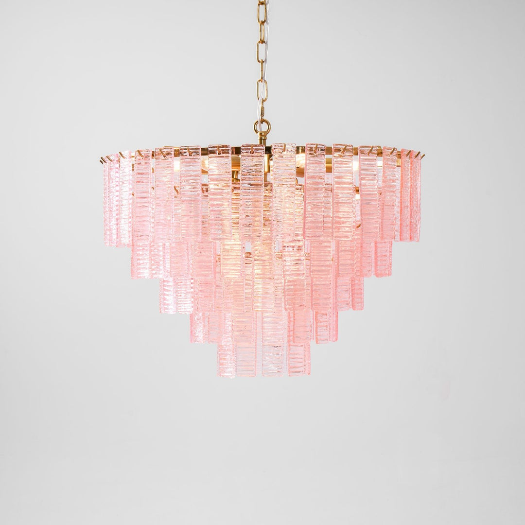 Opalora Pink Murano Chandelier - Vakkerlight