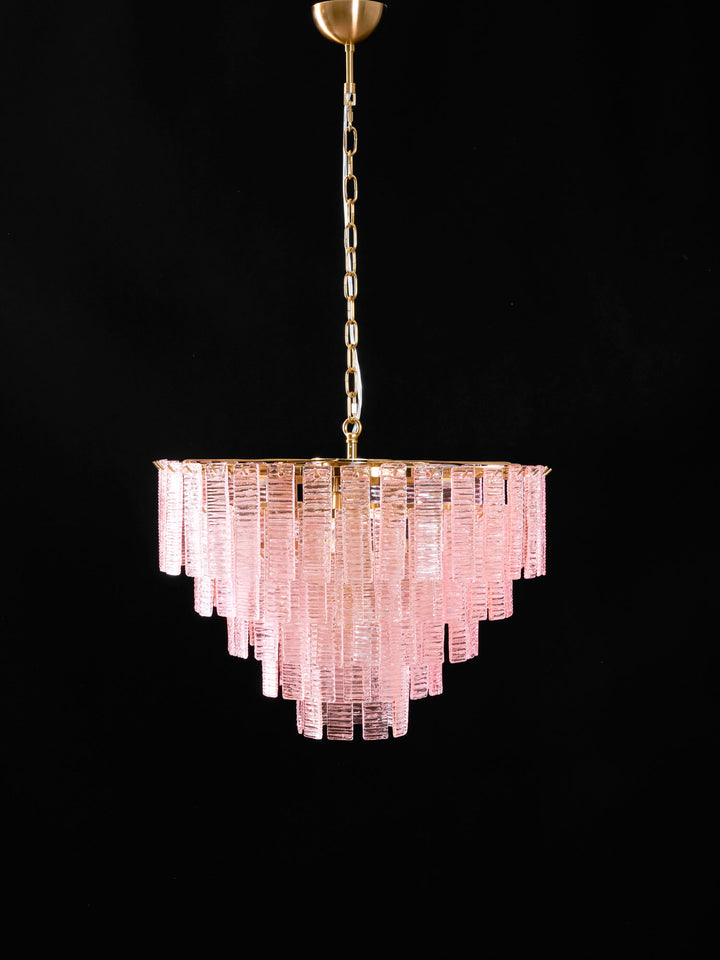 Opalora Pink Murano Chandelier - Vakkerlight