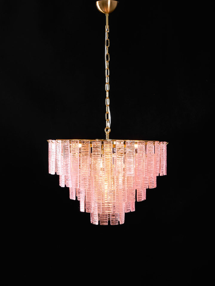 Opalora Pink Murano Chandelier - Vakkerlight