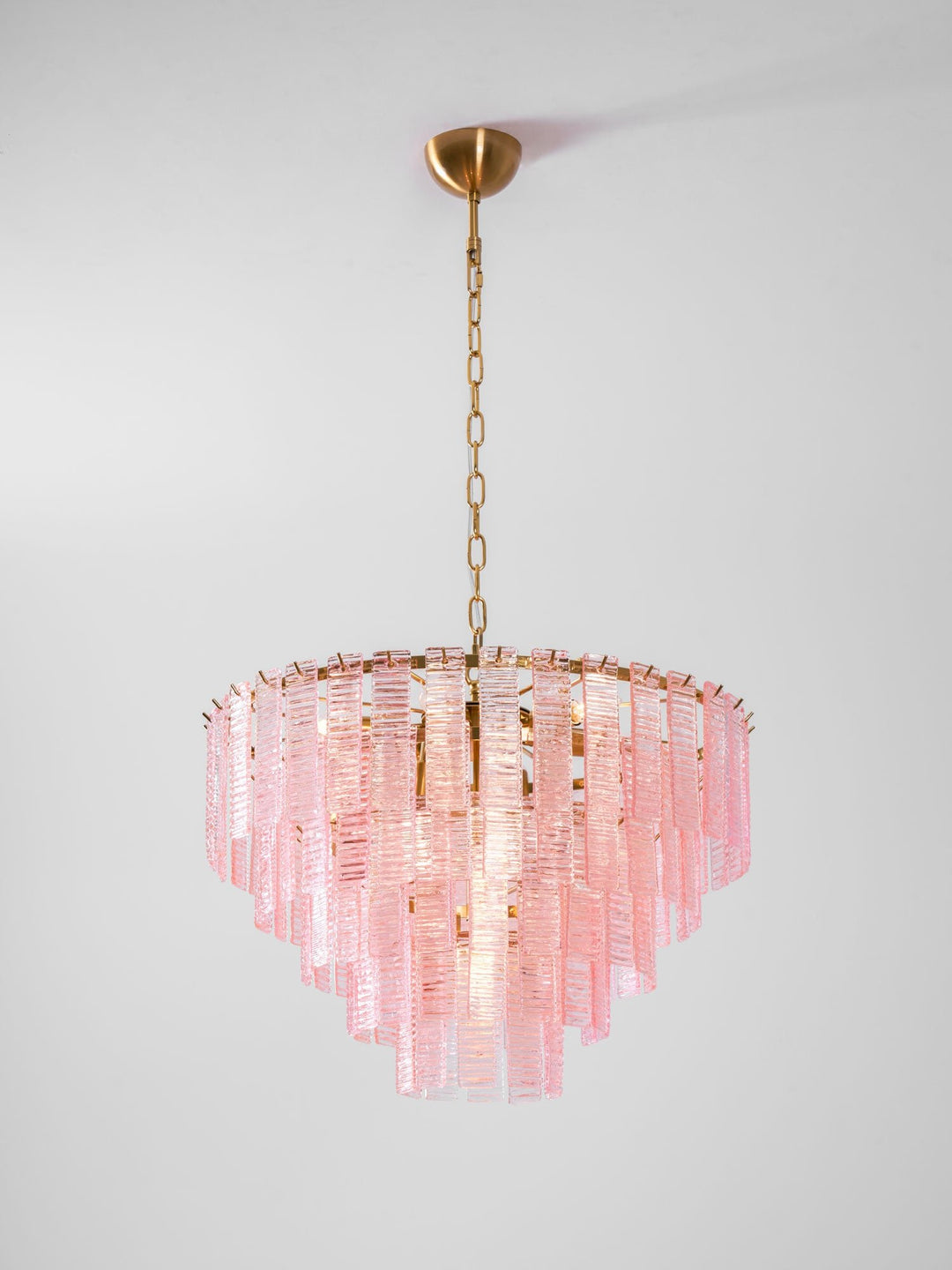 Opalora Pink Murano Chandelier - Vakkerlight