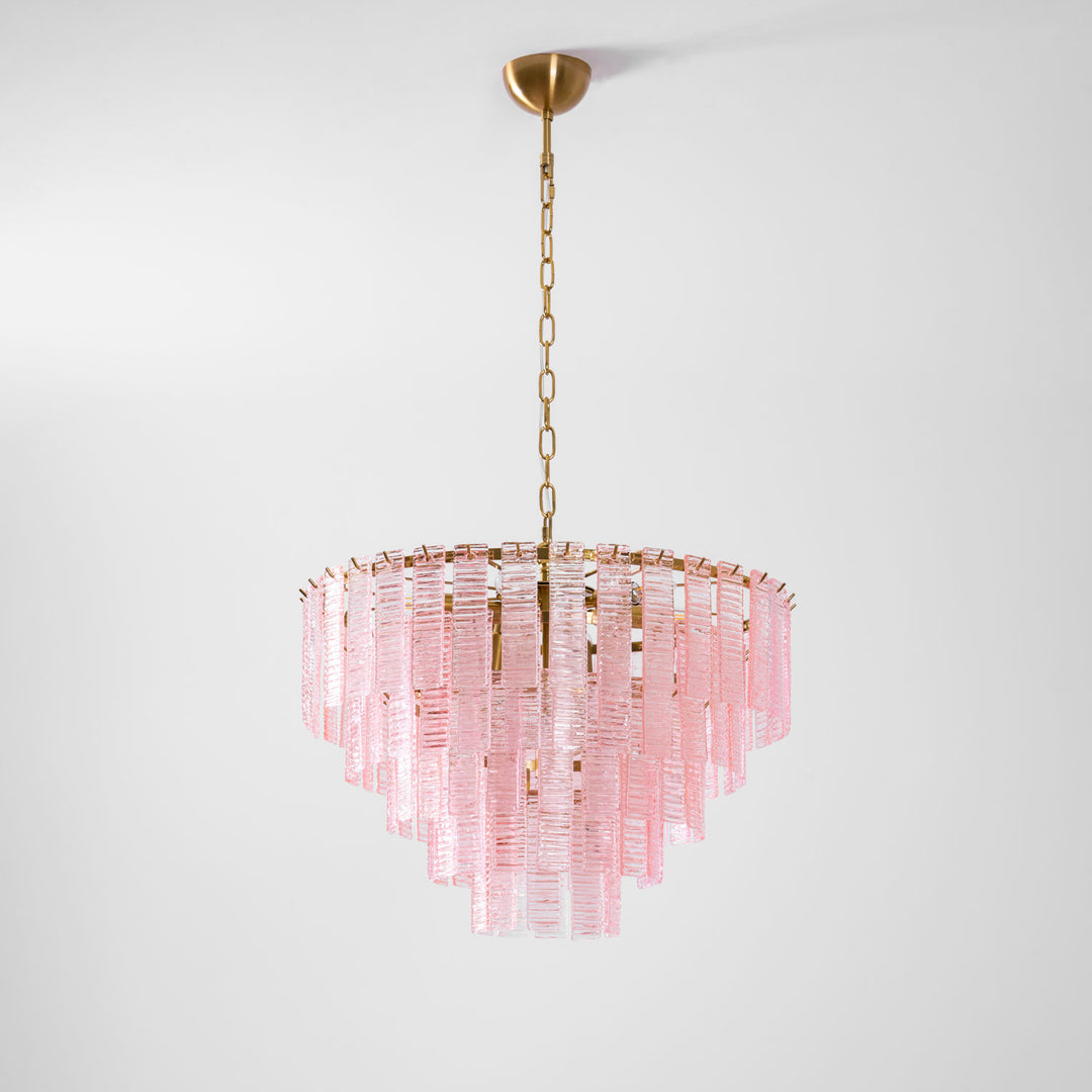 Opalora Pink Murano Chandelier - Vakkerlight
