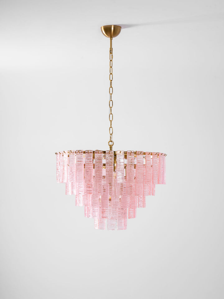 Opalora Pink Murano Chandelier - Vakkerlight