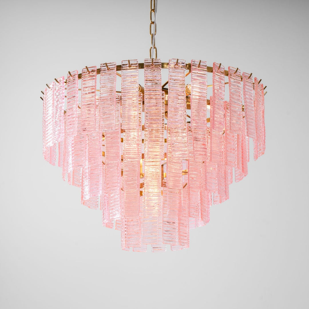 Opalora Pink Murano Chandelier - Vakkerlight