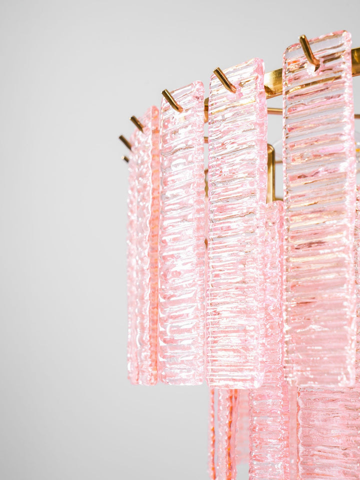 Opalora Pink Murano Chandelier - Vakkerlight