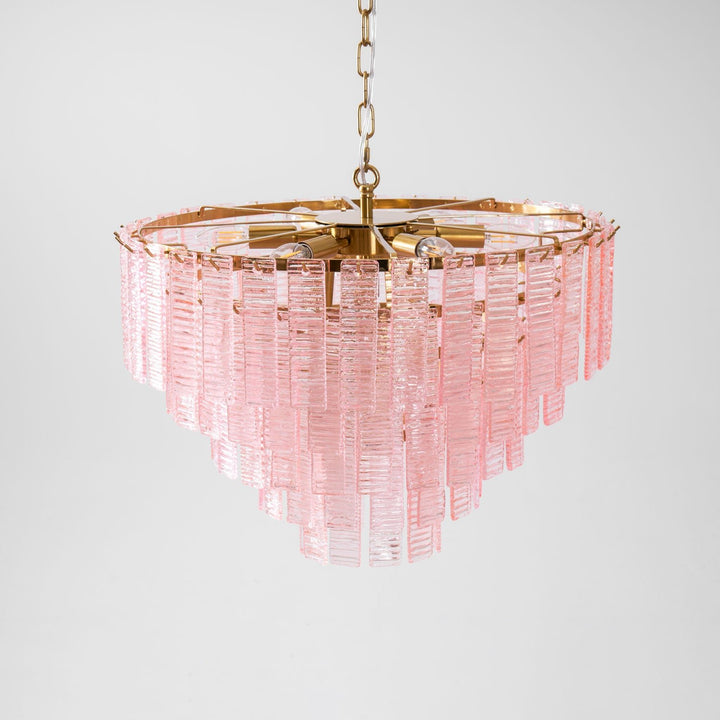Opalora Pink Murano Chandelier - Vakkerlight