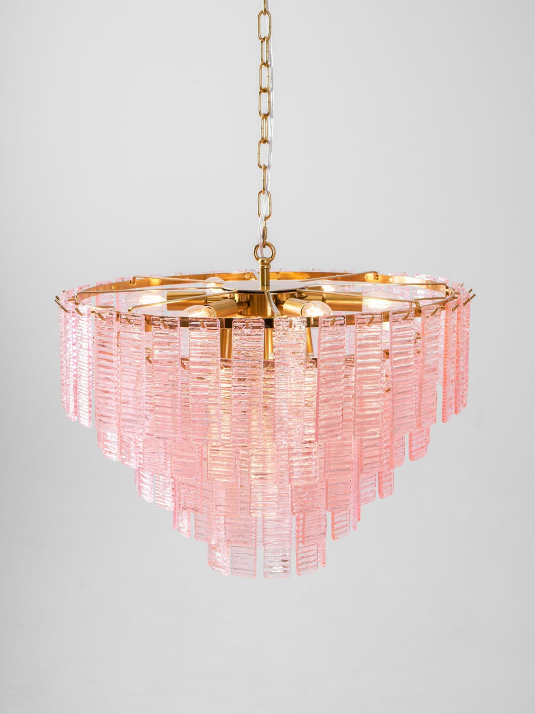 Opalora Pink Murano Chandelier - Vakkerlight