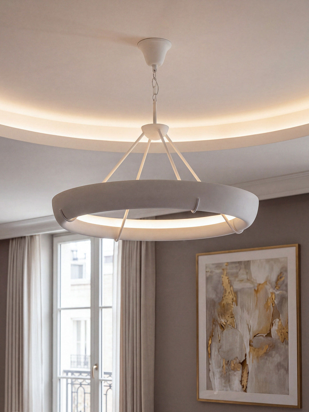 Torus Composite Ring Chandelier