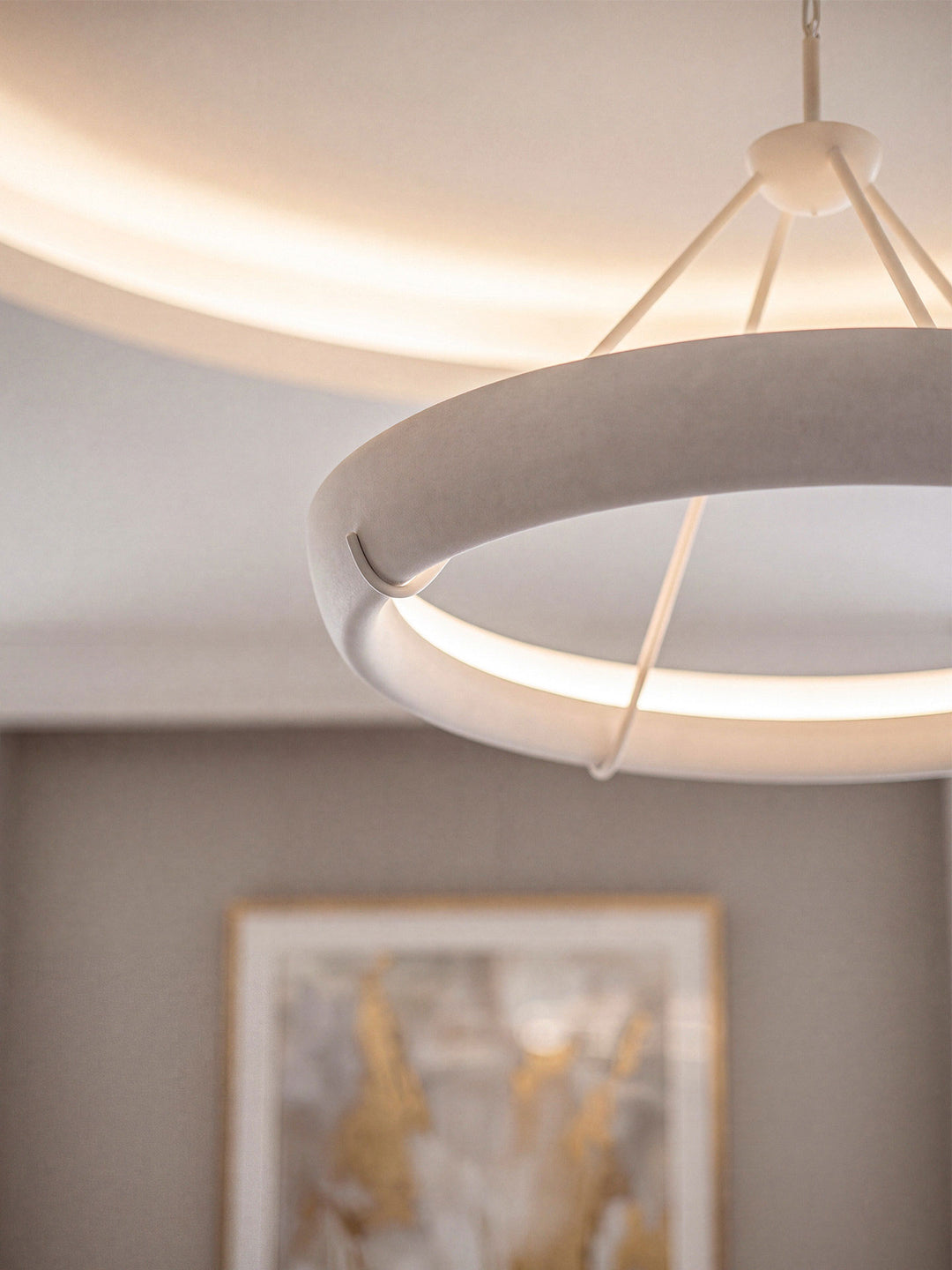 Torus Composite Ring Chandelier