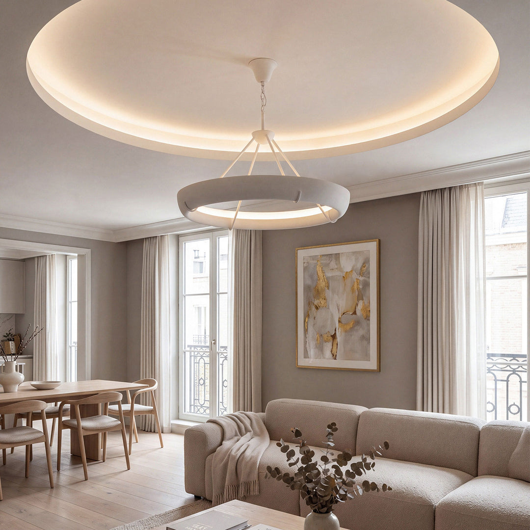 Torus Composite Ring Chandelier