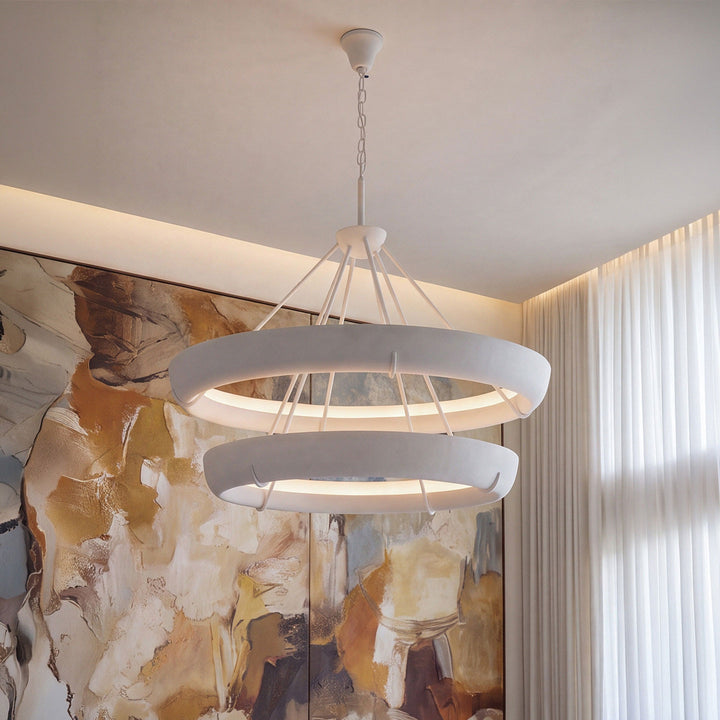 Torus Composite Ring Chandelier