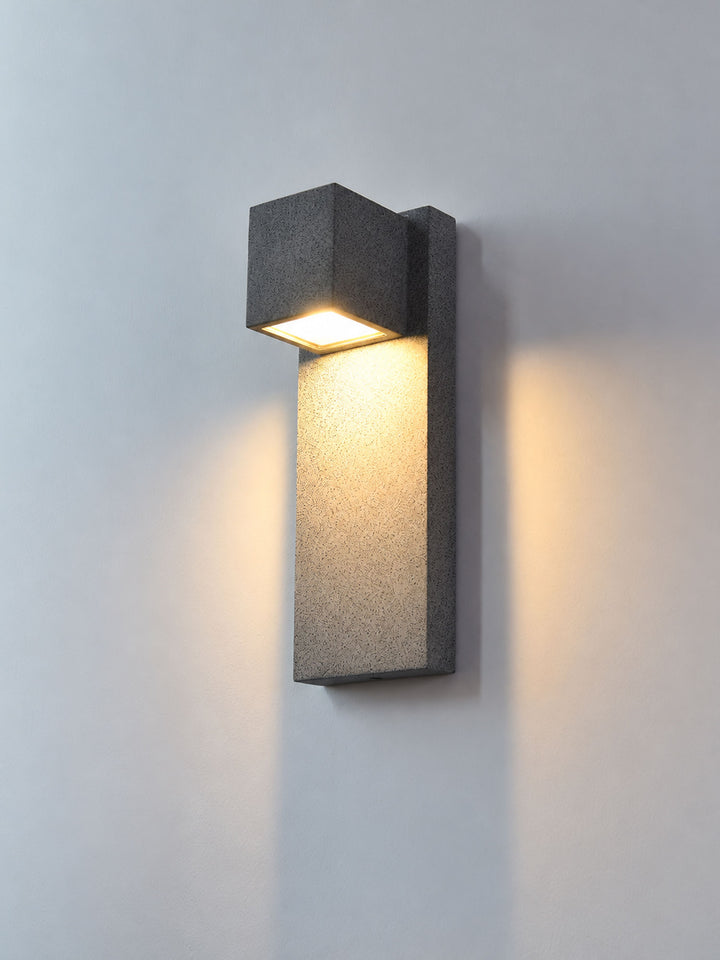 Torvan micro-cementwandlamp voor buiten