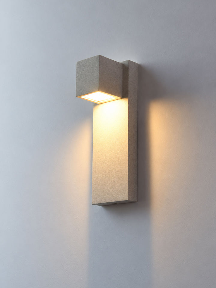 Torvan micro-cementwandlamp voor buiten