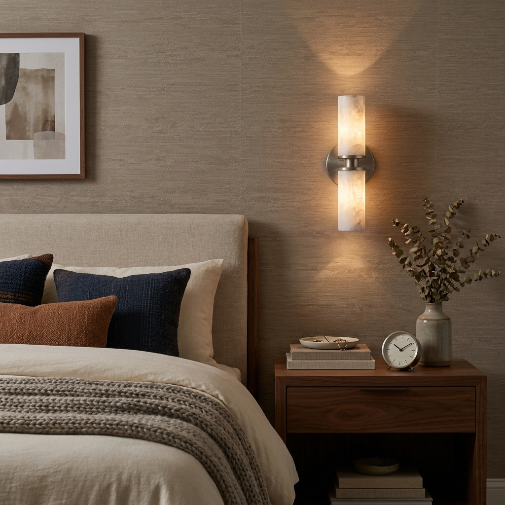Totem Alabaster Wall Sconce