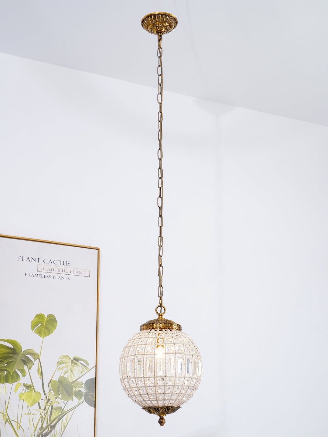 Traditional Gold Globe Chandelier - Vakkerlight