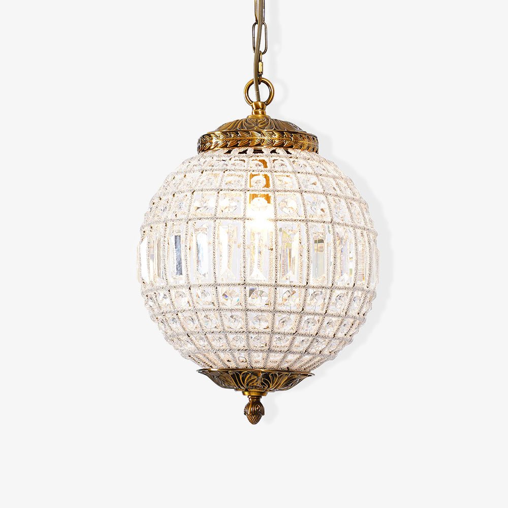 Traditional Gold Globe Chandelier - Vakkerlight