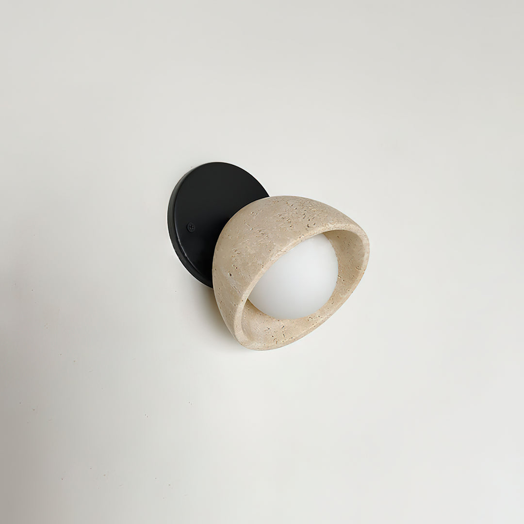 Tranquil Travertine Wall Light - Vakkerlight