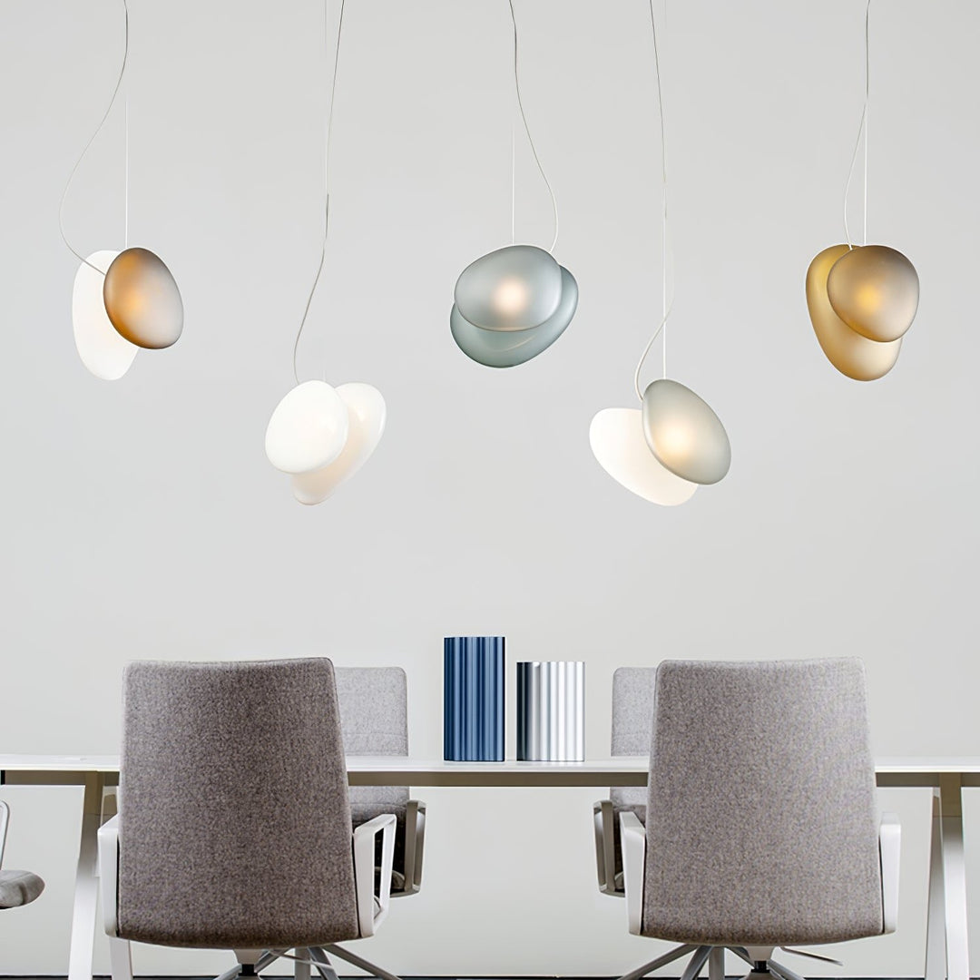 Translucent Frosted Glass Pendant Light - Vakkerlight