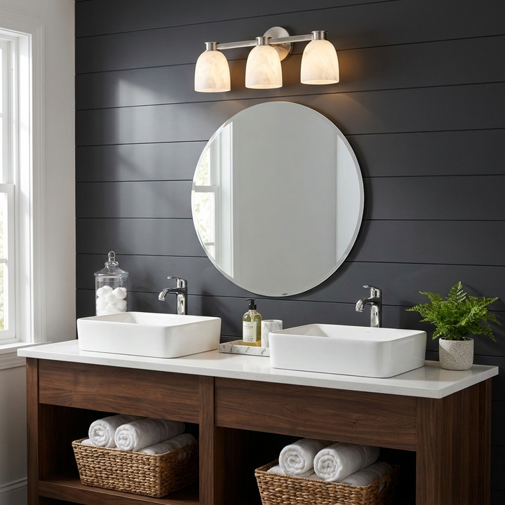 Transom Alabaster Wall Sconce