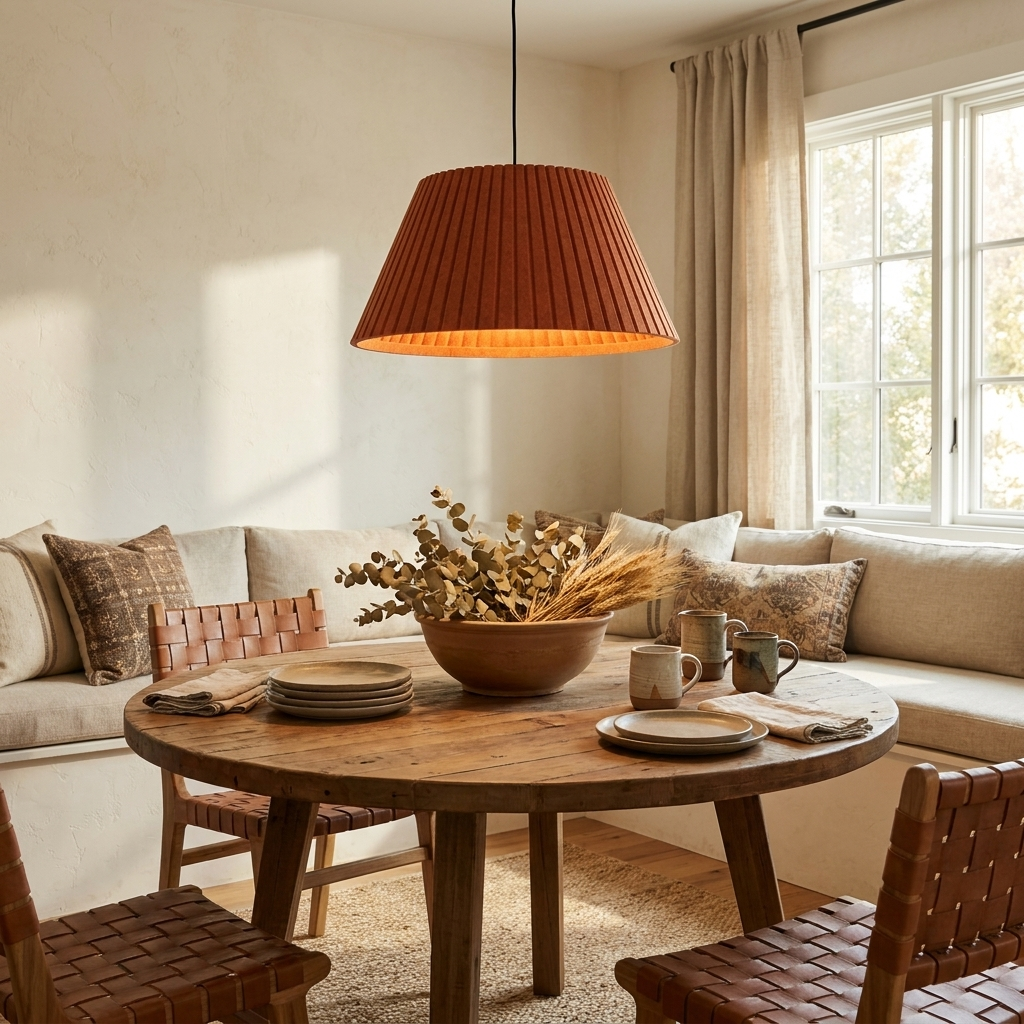 Trapezoid Acoustic Pendant Lamp