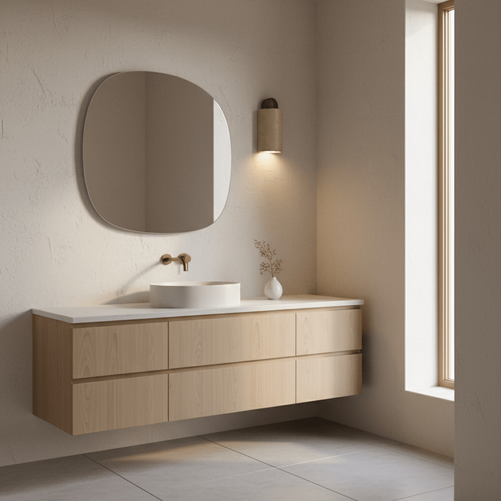 Travertine Cylinder Cap Wall Light - Vakkerlight