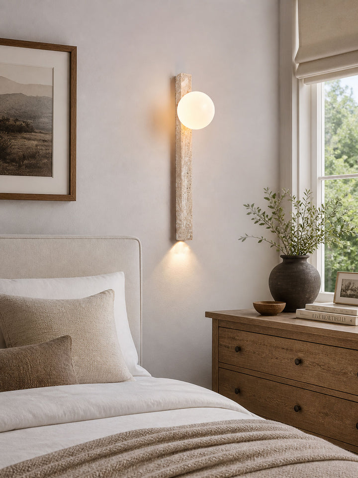 Travertine Stripe Wall Sconce - Vakkerlight