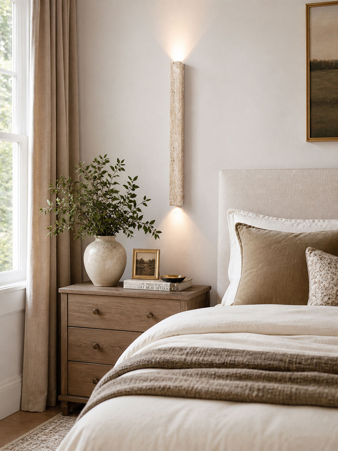Travertine Stripe Wall Sconce - Vakkerlight