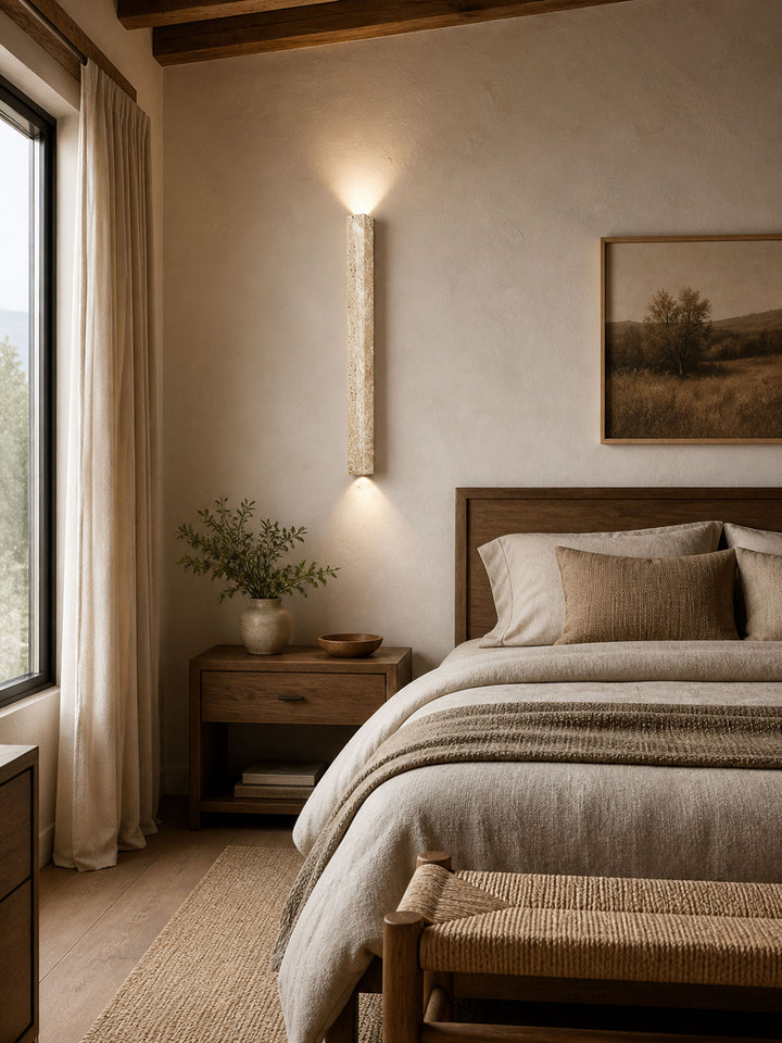 Travertine Stripe Wall Sconce - Vakkerlight