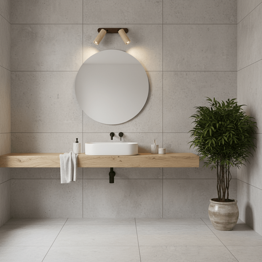 Travertine Triple Spotlight Wall Lamp - Vakkerlight