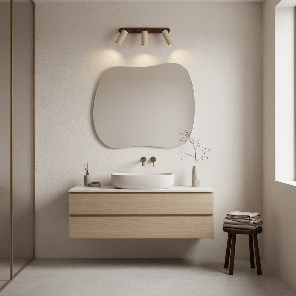 Travertine Triple Spotlight Wall Lamp - Vakkerlight