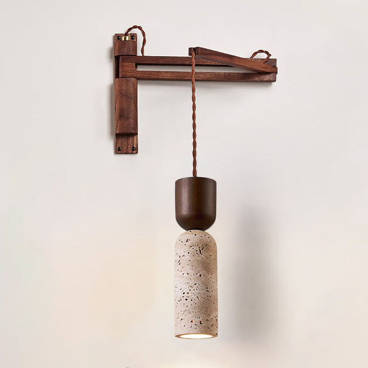 Travertine Fusion Wall Sconce - Vakkerlight