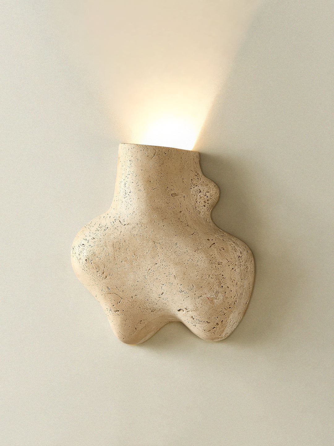 Travertine Abstract Wall Lamp - Vakkerlight