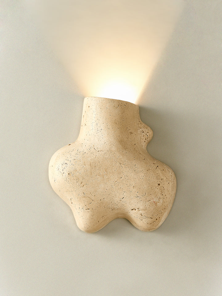 Travertine Abstract Wall Lamp - Vakkerlight