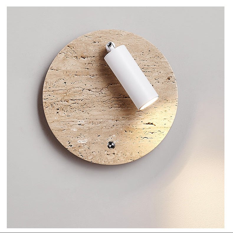 Travertine Axis Directional Sconce - Vakkerlight