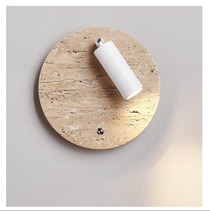 Travertine Axis Directional Sconce - Vakkerlight