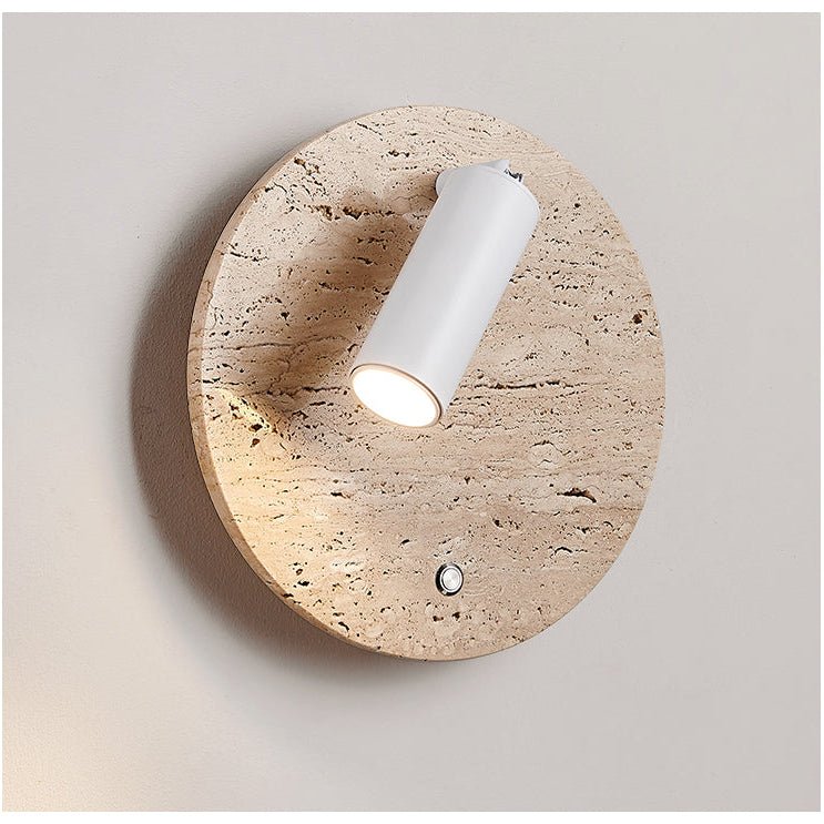 Travertine Axis Directional Sconce - Vakkerlight