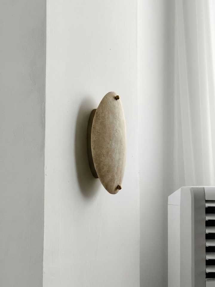 Travertine Bar Wall Sconce