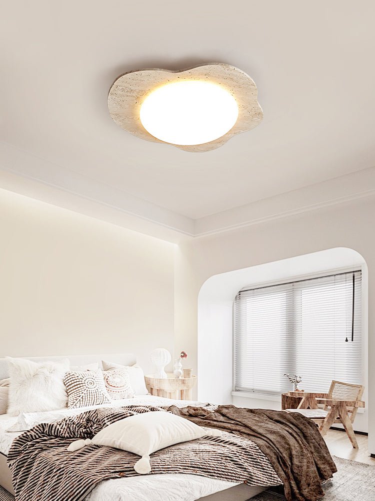 Travertine Cloud Ceiling Lamp - Vakkerlight