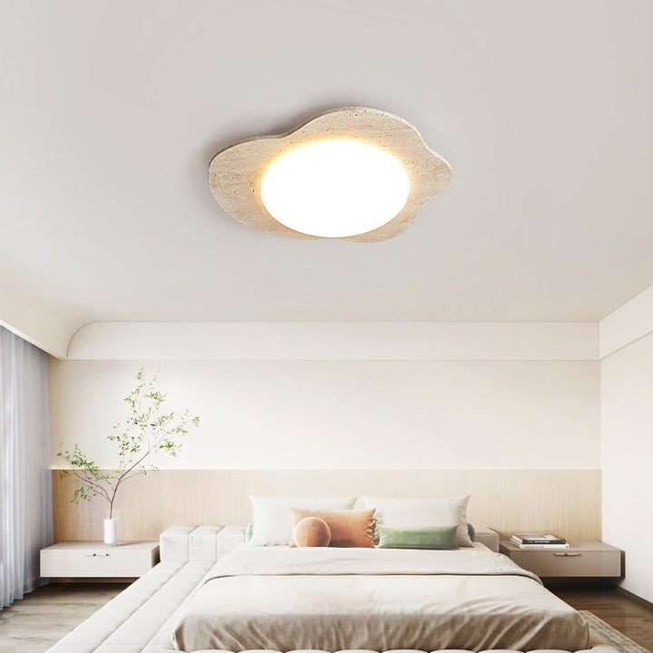 Travertine Cloud Ceiling Lamp - Vakkerlight