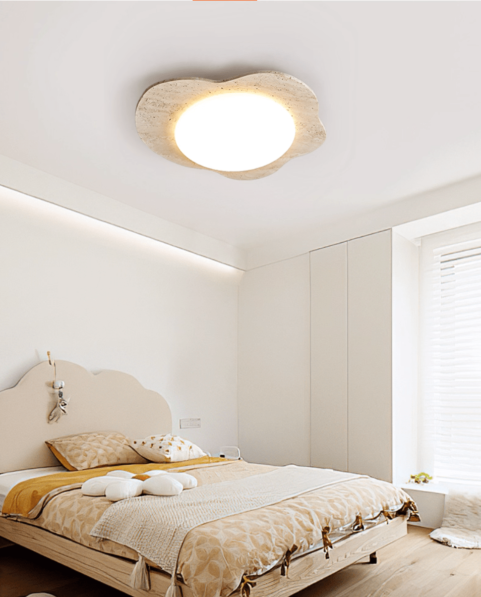 Travertine Cloud Ceiling Lamp - Vakkerlight