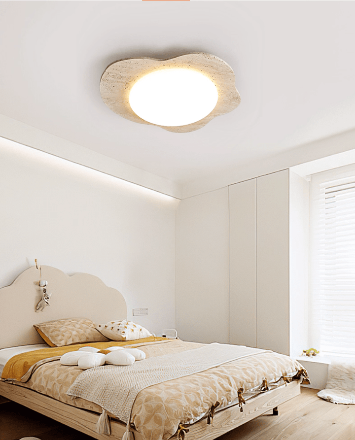Travertine Cloud Ceiling Lamp - Vakkerlight