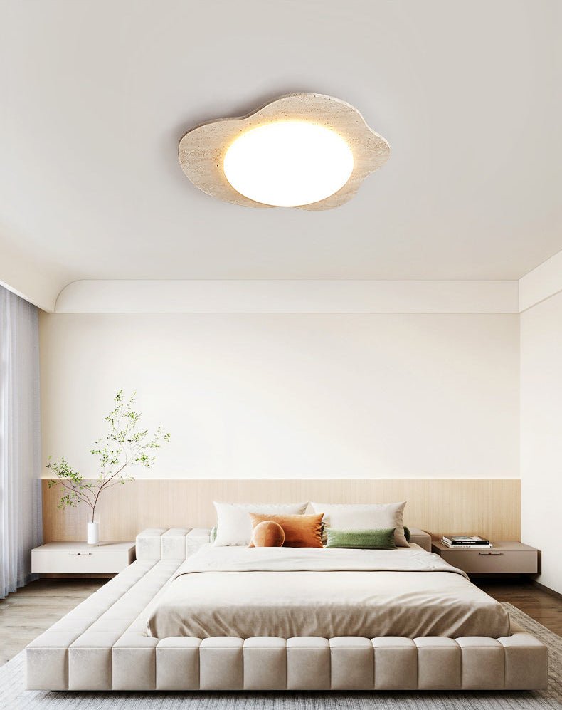 Travertine Cloud Ceiling Lamp - Vakkerlight