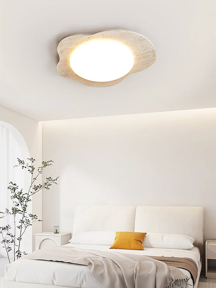 Travertine Cloud Ceiling Lamp - Vakkerlight